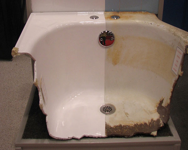 Что делать с вашей старой чугунной ванной: реставрировать или выбросить?